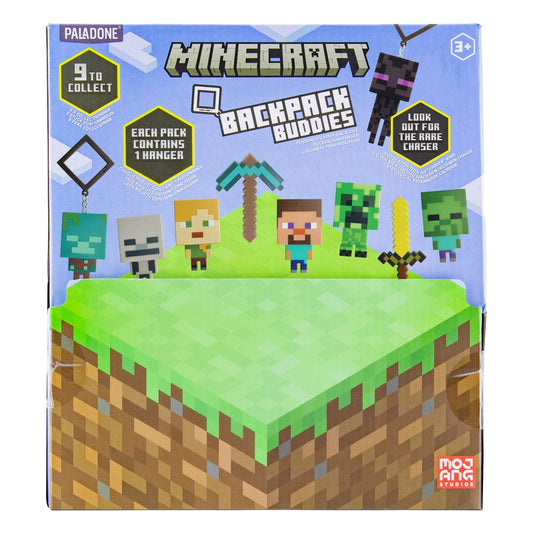 Minecraft Taschenanhänger Backpack Buddies Mystery Bags Series 4 Display (24) Image 1