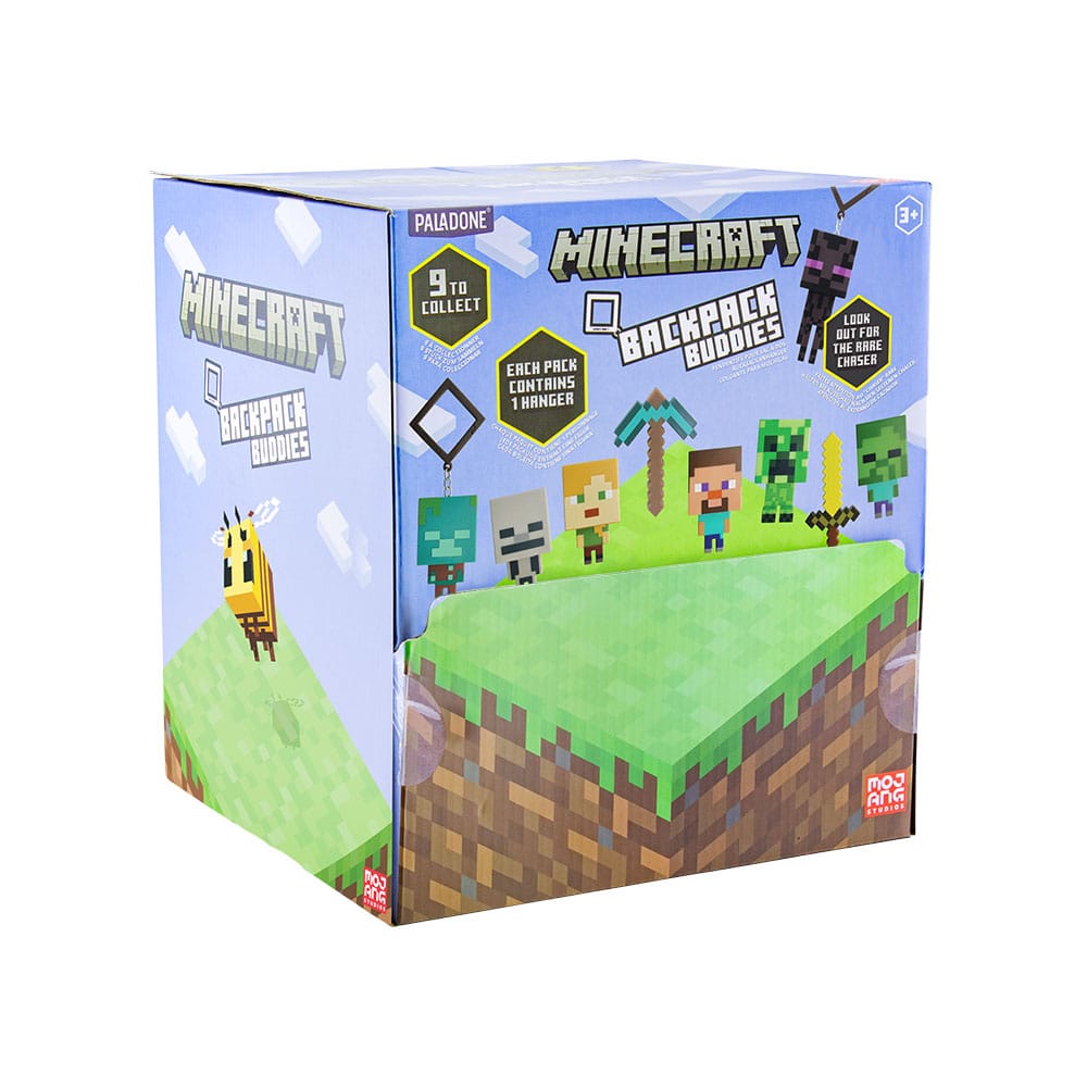Minecraft Taschenanhänger Backpack Buddies Mystery Bags Series 4 Display (24) Image 3
