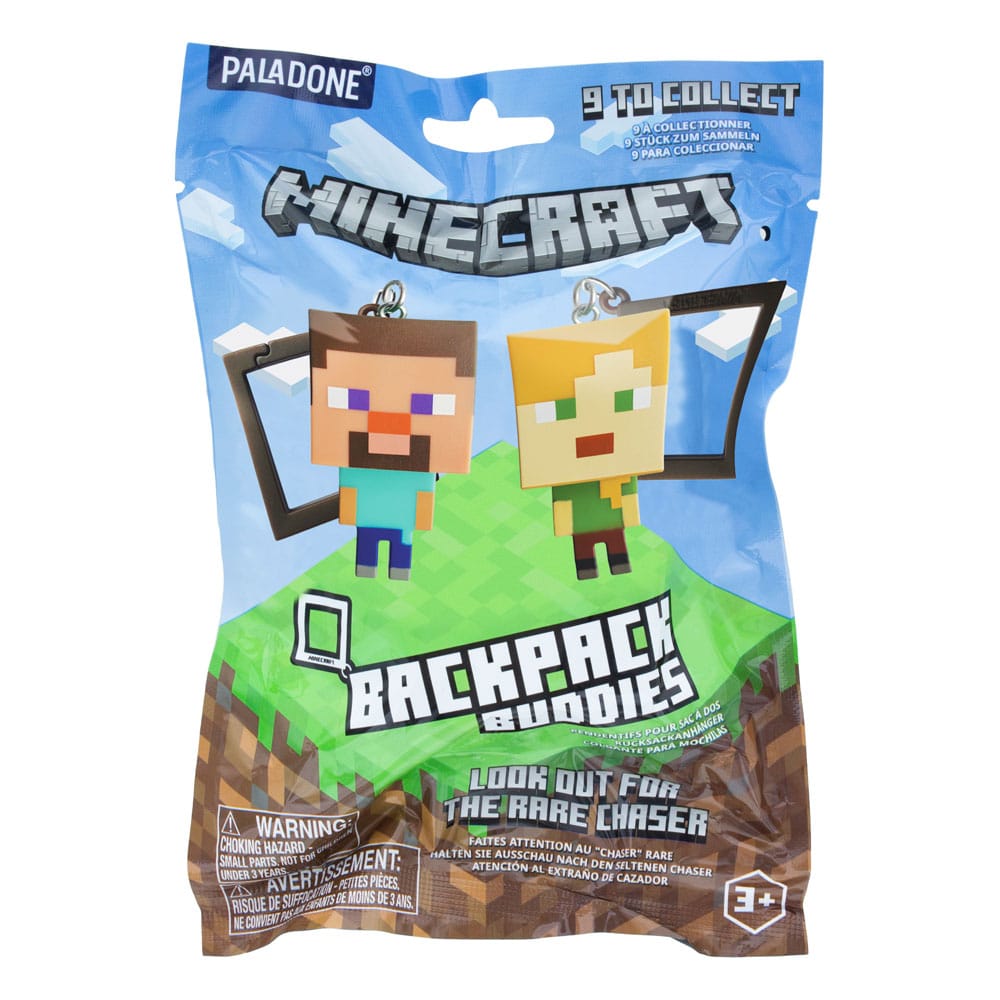 Minecraft Taschenanhänger Backpack Buddies Mystery Bags Series 4 Display (24) Image 4