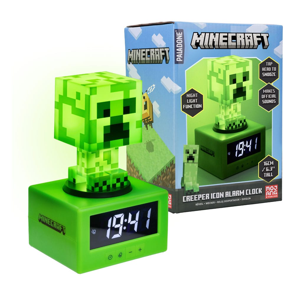 Minecraft: Creeper Icon Alarm Clock Image 11