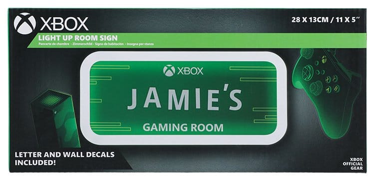 Xbox Wandleuchte Light up Room Sign V2 Image 2