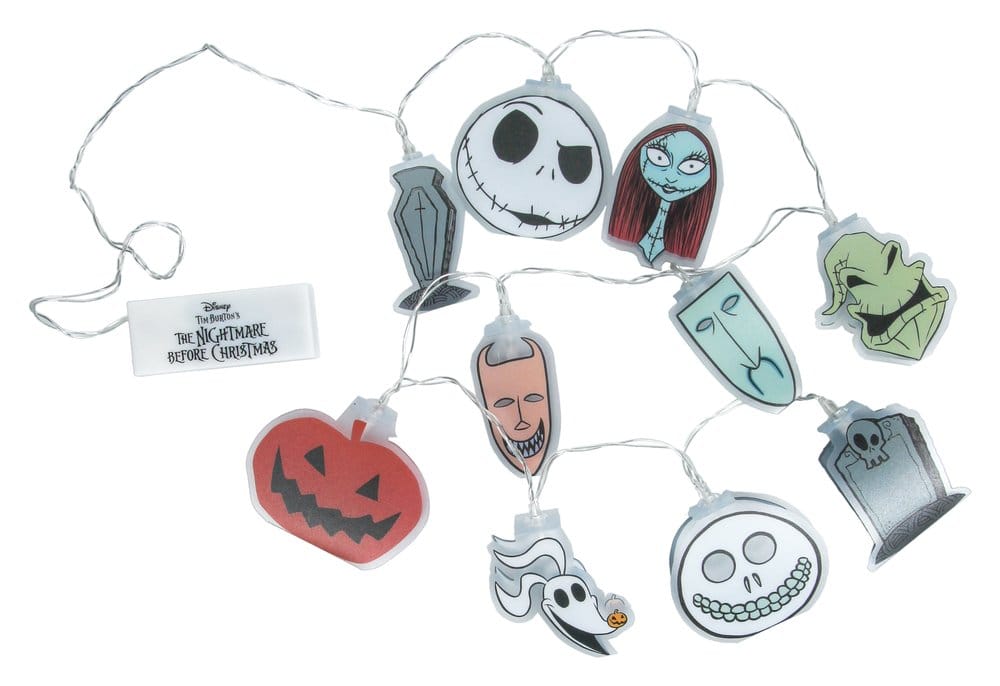 Nightmare Before Christmas Leuchte Character String Image 1