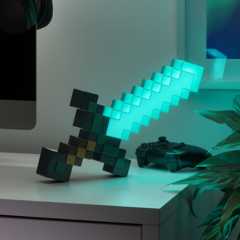 Minecraft Leuchte Diamantschwert 40 cm Image 2
