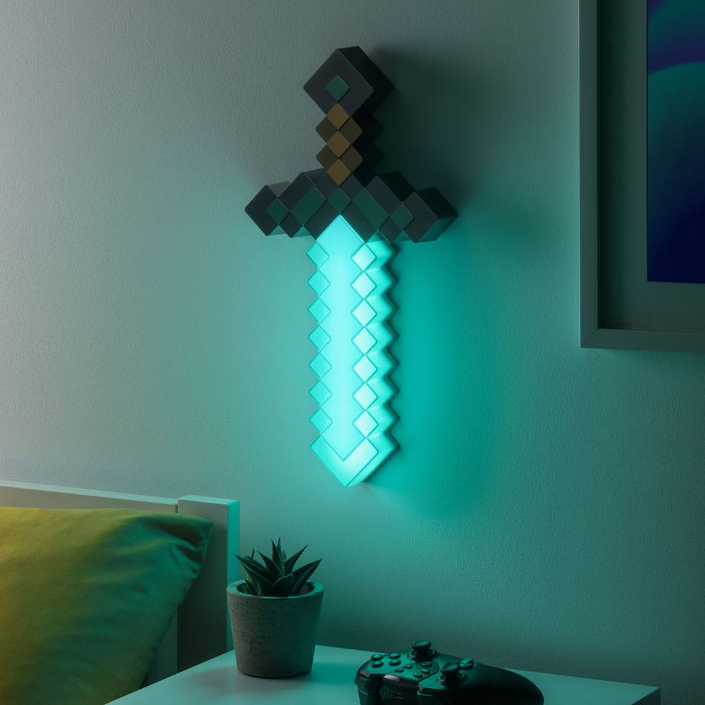Minecraft Leuchte Diamantschwert 40 cm Image 3