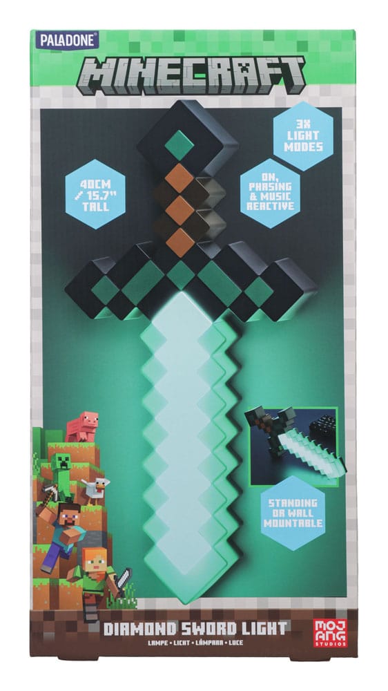 Minecraft Leuchte Diamantschwert 40 cm Image 4