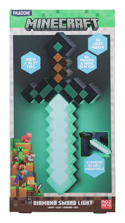 Minecraft Leuchte Diamantschwert 40 cm Image 4