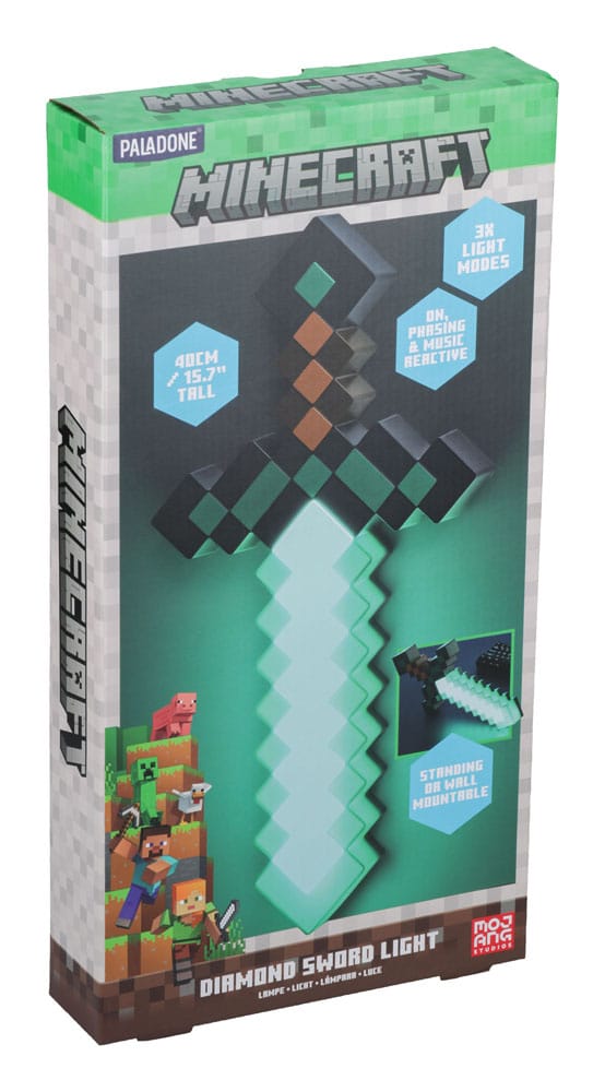 Minecraft Leuchte Diamantschwert 40 cm Image 5