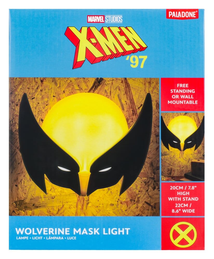 X-Men Leuchte Wolverine Mask Image 3