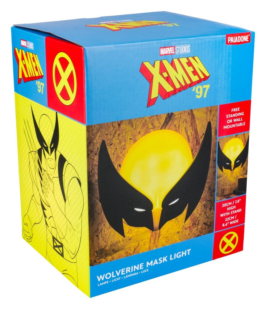 X-Men Leuchte Wolverine Mask Image 5