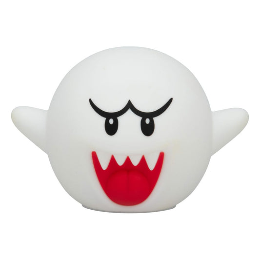 Super Mario Squishy Glo Silikon-Leuchte Boo 14 cm Image 1