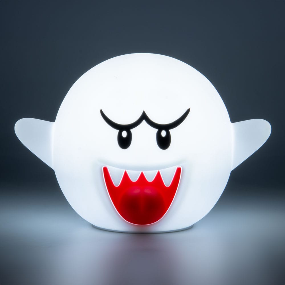Super Mario Squishy Glo Silikon-Leuchte Boo 14 cm Image 3