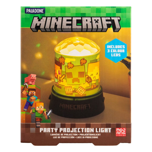 Minecraft Party Projektionsleuchte 13 cm Image 2
