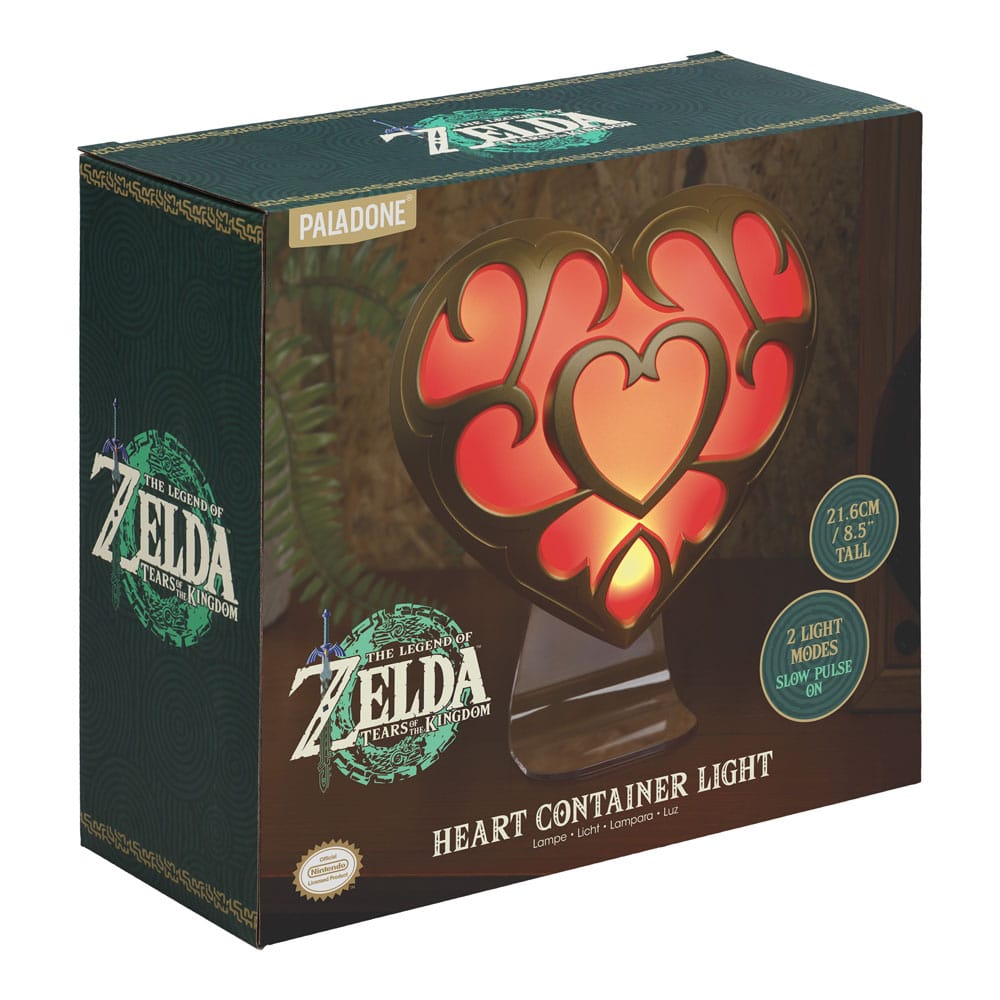 The Legend of Zelda: Tears of the Kingdom Leuchte Herzcontainer 22 cm Image 5