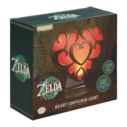 The Legend of Zelda: Tears of the Kingdom Leuchte Herzcontainer 22 cm Image 5