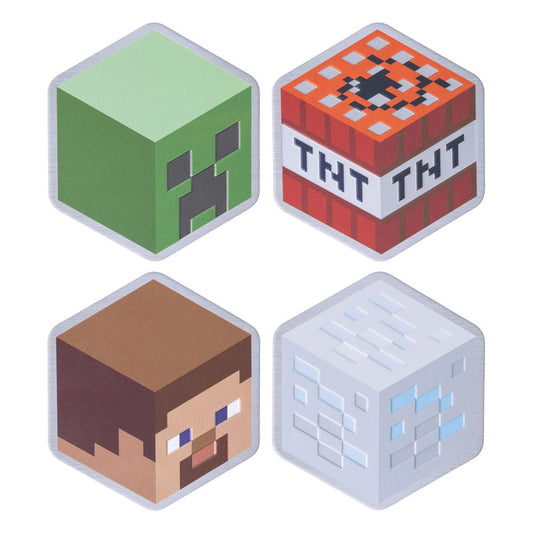 Minecraft Untersetzer 4er-Pack Image 1