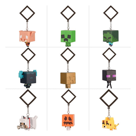 Minecraft Taschenanhänger Backpack Buddies Mystery Bags Series 3 Display (24) Image 1