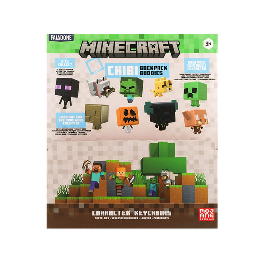 Minecraft Taschenanhänger Backpack Buddies Mystery Bags Series 3 Display (24) Image 2