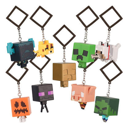 Minecraft Taschenanhänger Backpack Buddies Mystery Bags Series 3 Display (24) Image 12