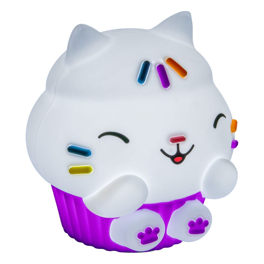 Gabby´s Dollhouse Squishy Glo Silikon-Leuchte Cakey Cat 15 cm Image 4