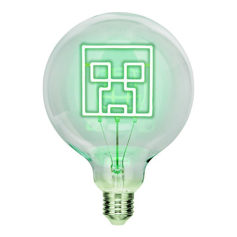 Minecraft Neon LED-Glühbirne Creeper Image 1