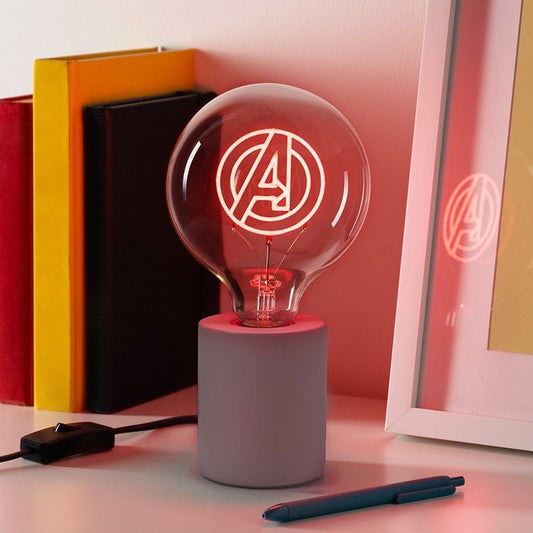 Avengers Neon LED-Lampe Logo Image 2