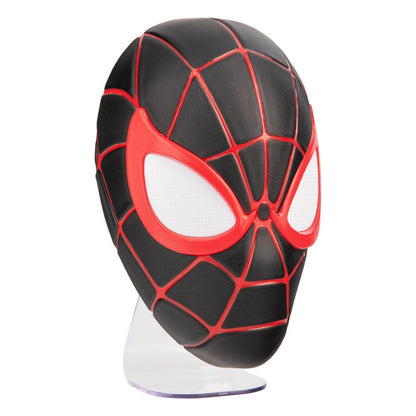 Spider-Man 3D LED Leuchte Miles Morales Mask Image 5