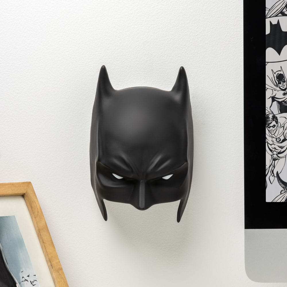 DC Comics 3D LED Leuchte Batman Mask Image 3