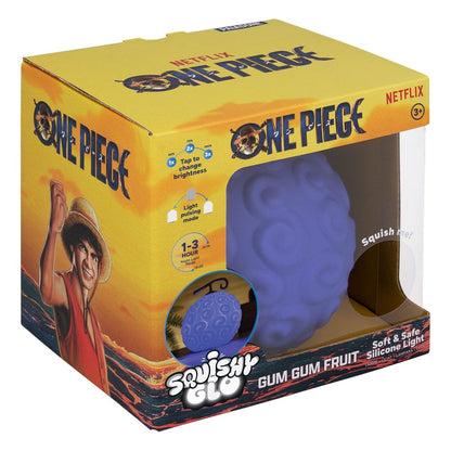 One Piece Squishy Glo Silikon-Leuchte Gum Gum Fruit 15 cm Image 3