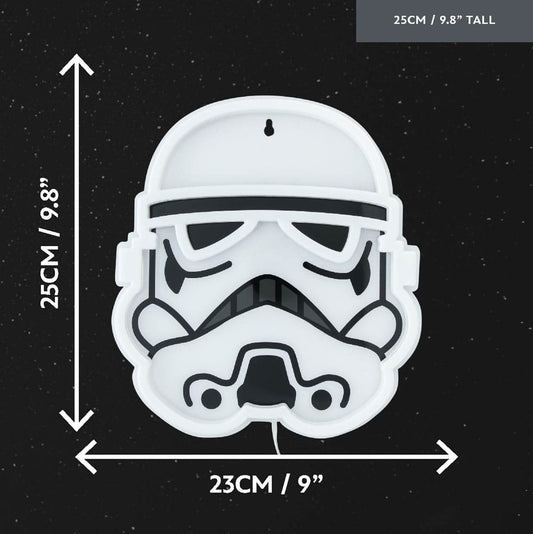 Star Wars LED Wandleuchte Stormtrooper Neon Image 2