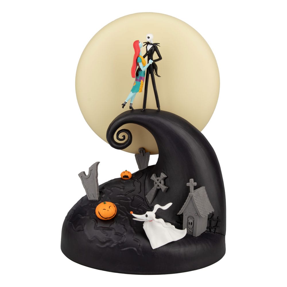 Nightmare before Christmas Diorama-Leuchte Jack & Sally Image 1
