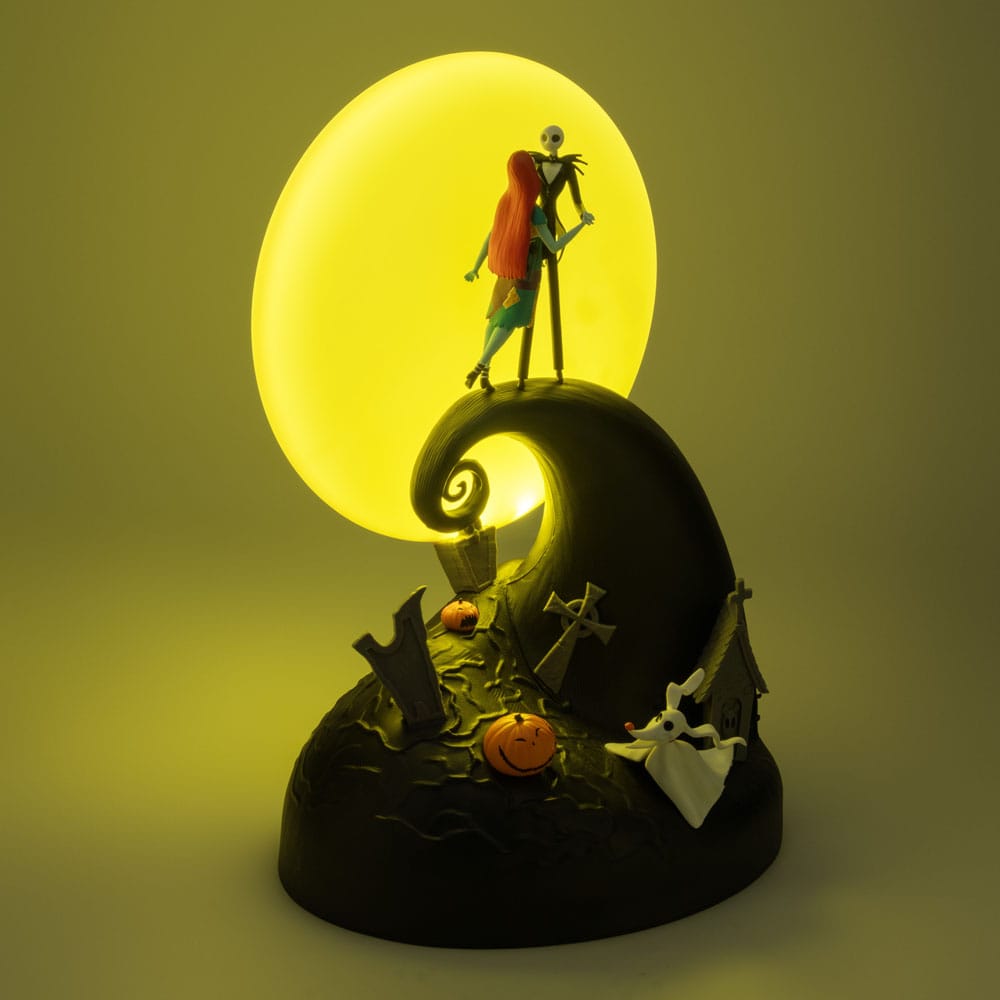Nightmare before Christmas Diorama-Leuchte Jack & Sally Image 3