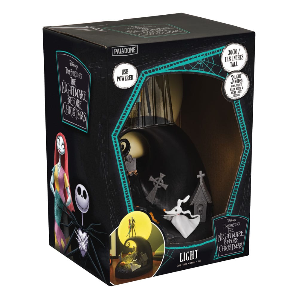 Nightmare before Christmas Diorama-Leuchte Jack & Sally Image 4