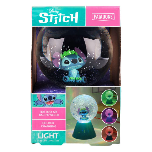 Lilo & Stitch LED-Lampe Stitch Glitter Ball 17 cm Image 2