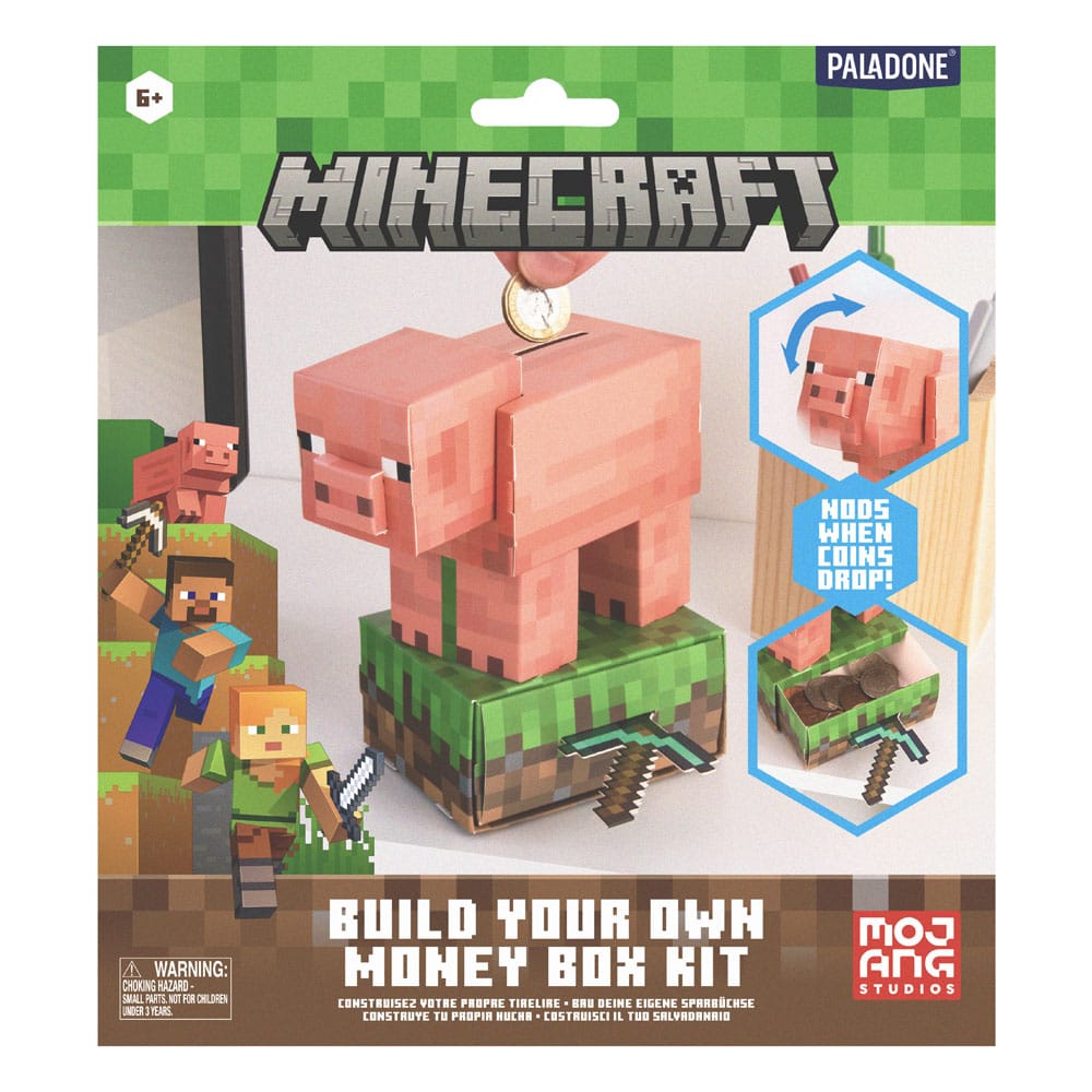 Minecraft Build Your Own Spardose Schwein Image 3