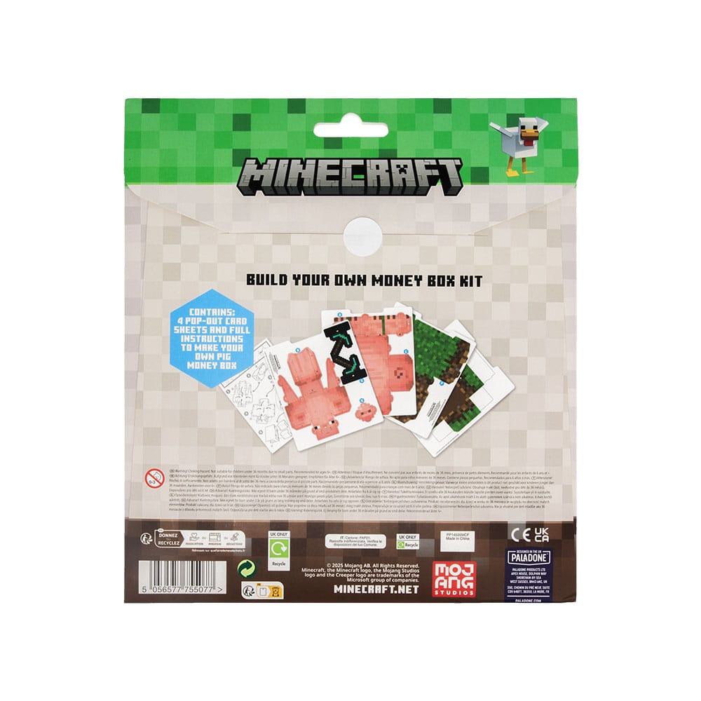 Minecraft Build Your Own Spardose Schwein Image 4