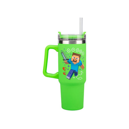 Minecraft Trinkbecher To Go Green Image 4