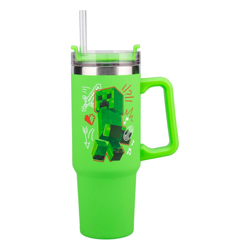 Minecraft Trinkbecher To Go Green Image 5