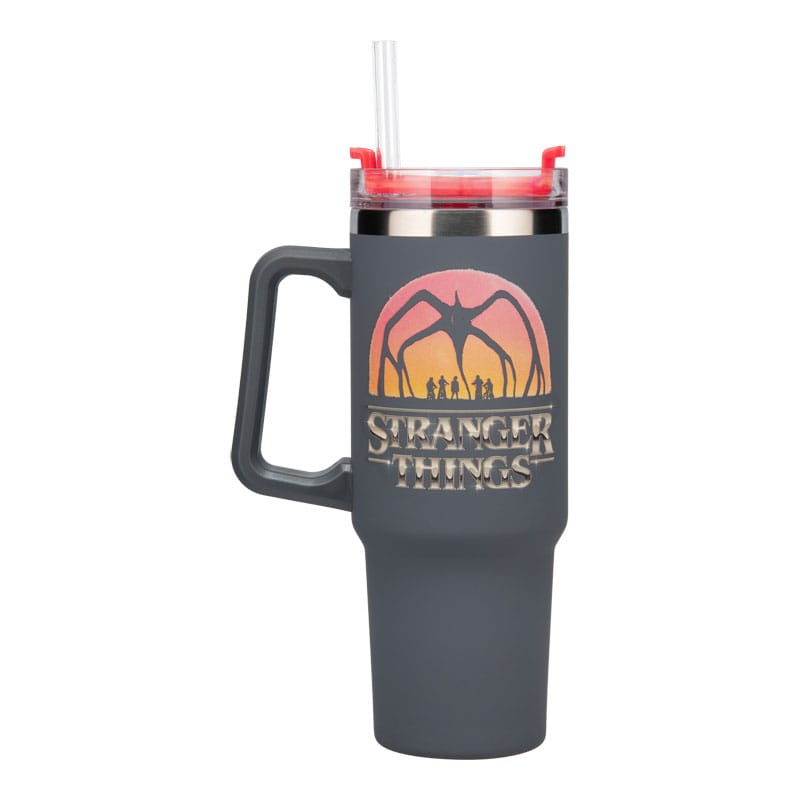 Stranger Things 5 Trinkbecher mit Trinkhalm 900 ml Image 1