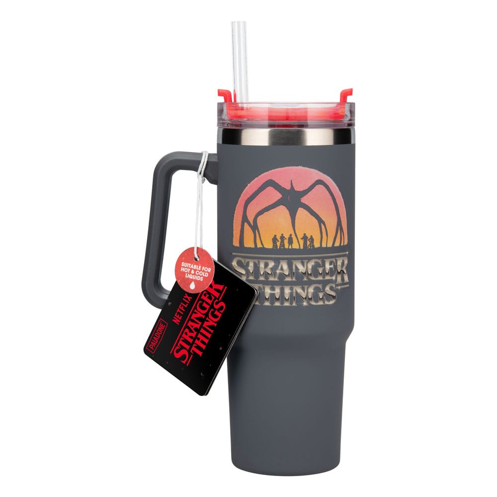 Stranger Things 5 Trinkbecher mit Trinkhalm 900 ml Image 2