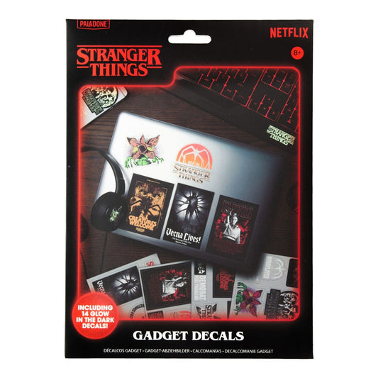 Stranger Things 5 Gadget-Aufkleber Glow in the Dark Image 2