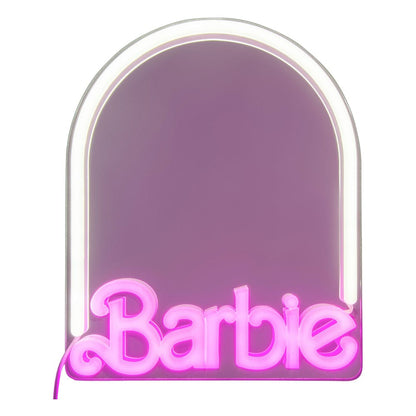 Barbie Wand-Spiegel Neon 27 cm Image 1