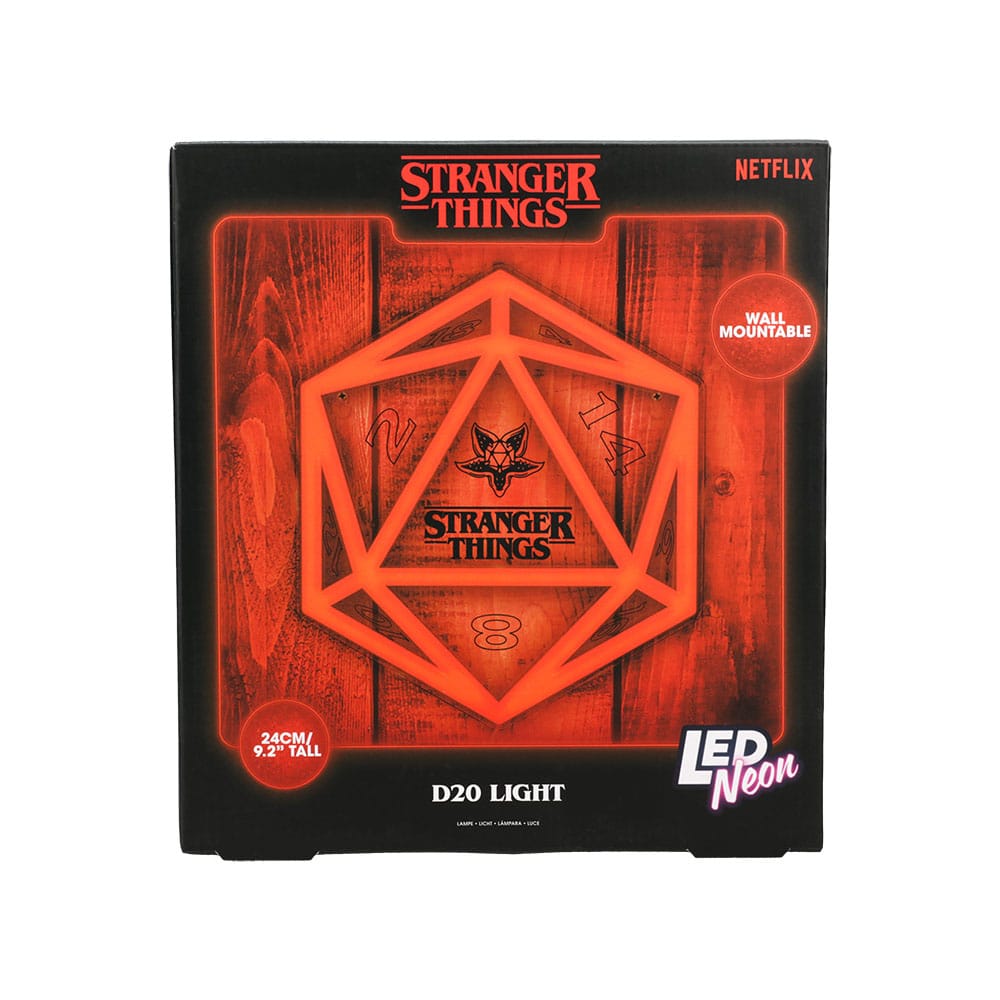 Stranger Things 5 LED Wandleuchte Neon Image 2