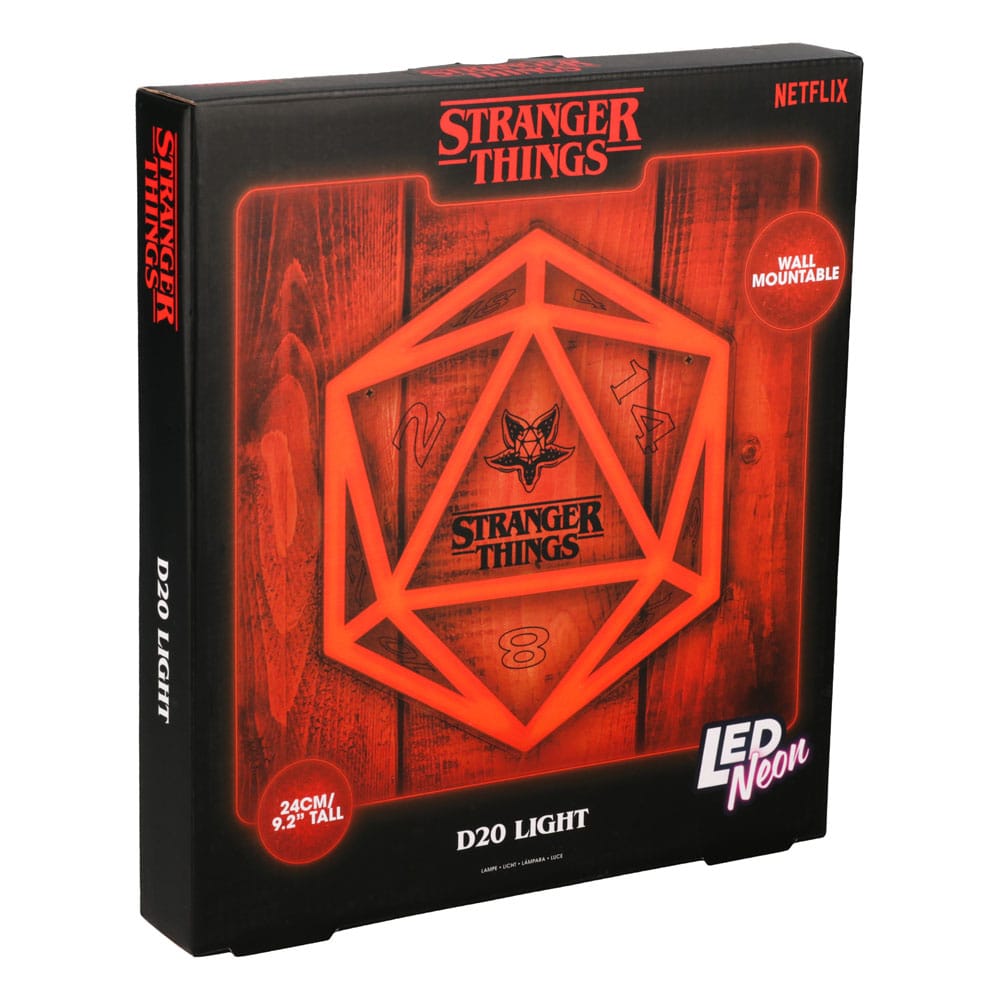 Stranger Things 5 LED Wandleuchte Neon Image 3