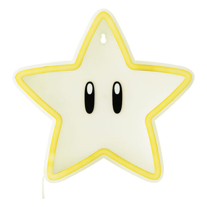 Super Mario LED Wandleuchte Super Star Neon Image 1