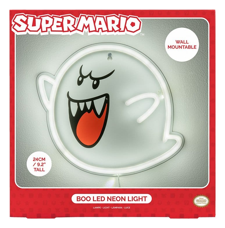 Super Mario LED Neon Wandleuchte Boo 23 x 23 cm Image 3