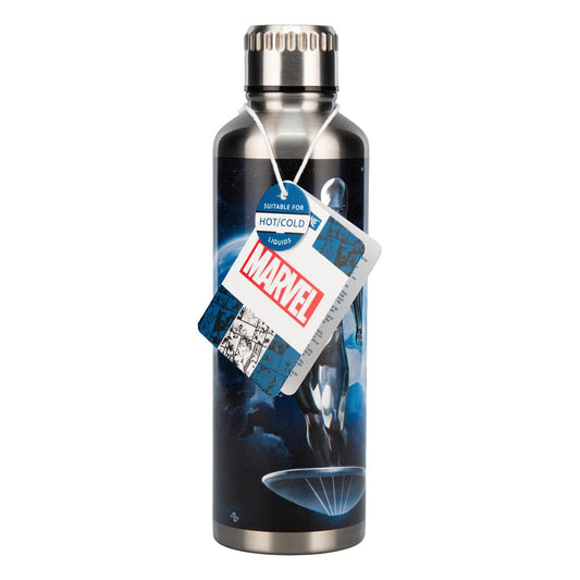 Fantastic Four Metal Trinkflasche Silver Surfer Image 2
