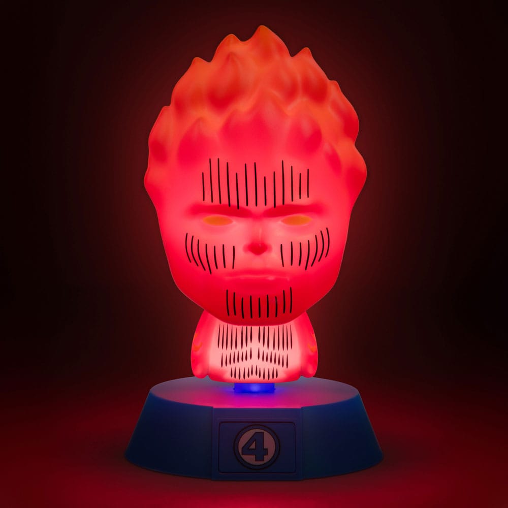 Fantastic Four Icons Leuchte Human Torch 11 cm Image 7