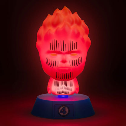 Fantastic Four Icons Leuchte Human Torch 11 cm Image 7