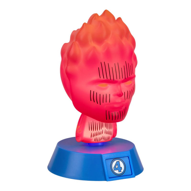Fantastic Four Icons Leuchte Human Torch 11 cm Image 10