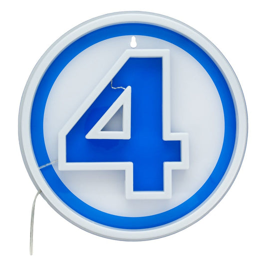 Fantastic Four LED Wandleuchte Logo Neon Image 1